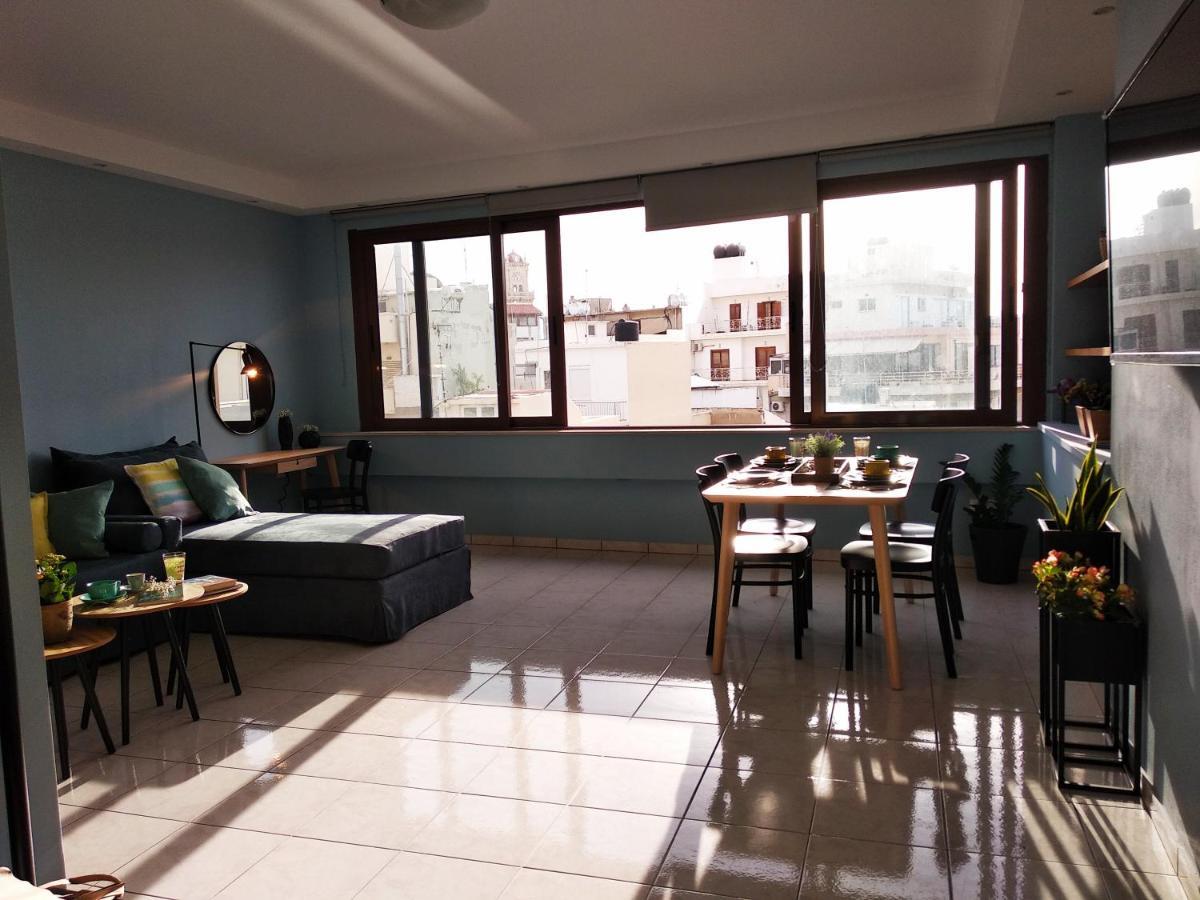 Light Blue Apartment Ираклион Экстерьер фото